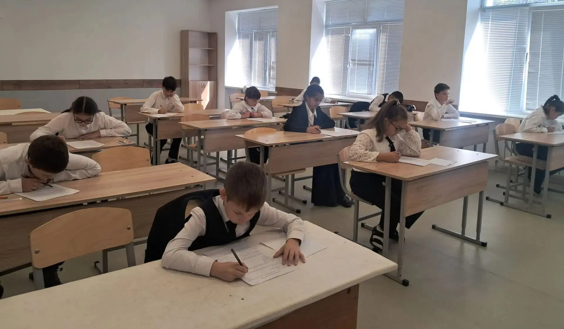 🗓️ Сегодня прошëл школьный этап  Всероссийской Олимпиады по Русскому языку среди учащи...