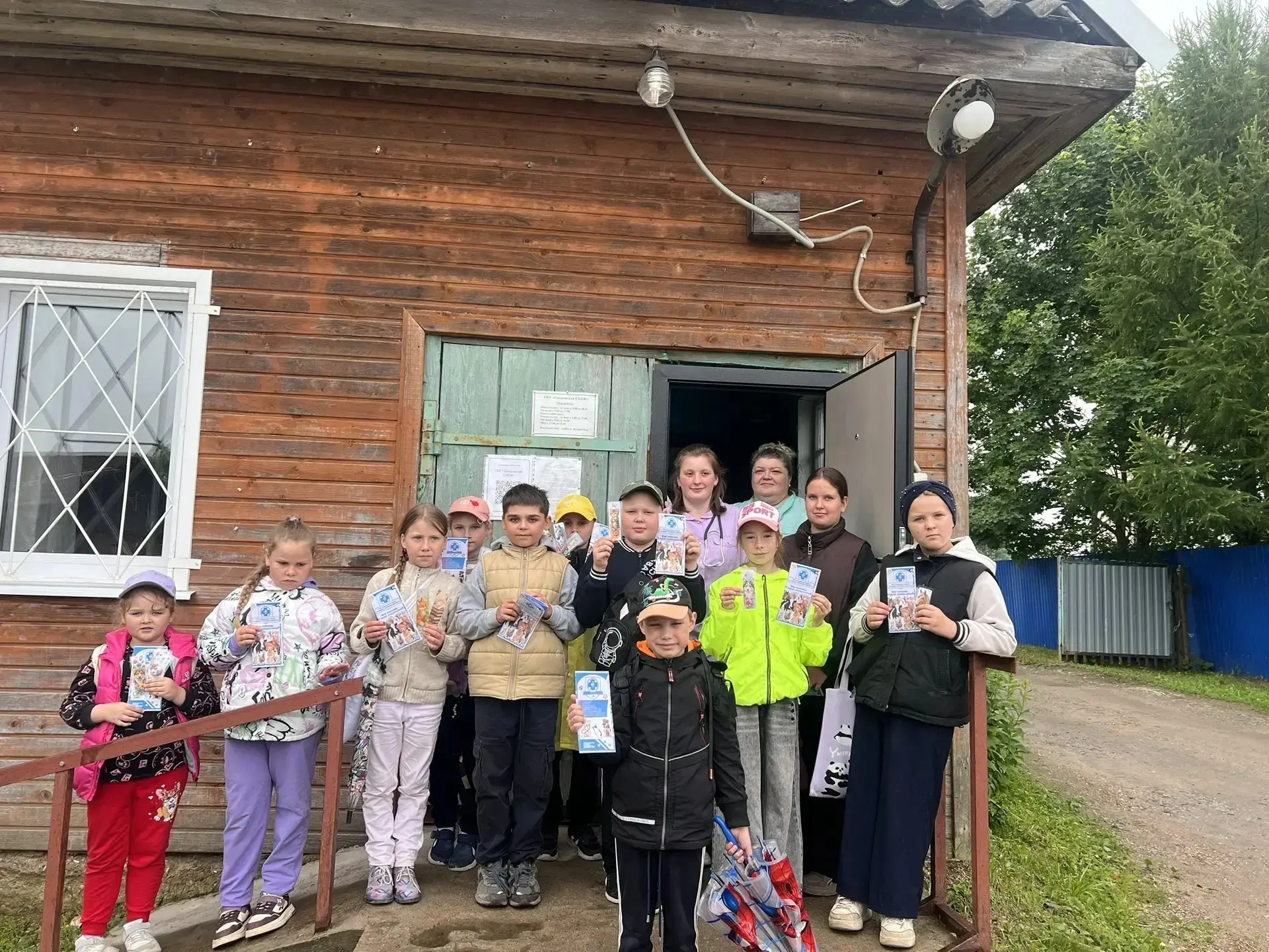 Дождь "Росинке" не помеха! 

Вчера, несмотря на пасмурный день и холодный дождь, к нам в ветстанцию 