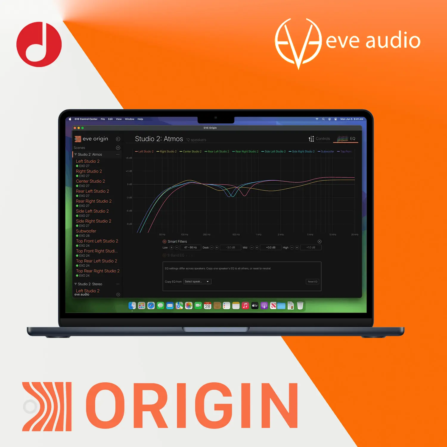 EVE Origin — Dolby Atmos и цифровое управление