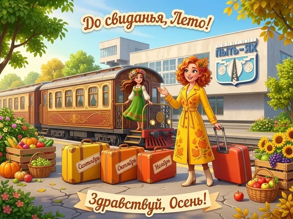 😀Последний понедельник лета