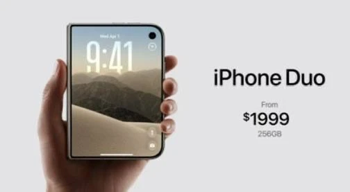 iPhone Duo - первый раскладной телефон от Apple😍