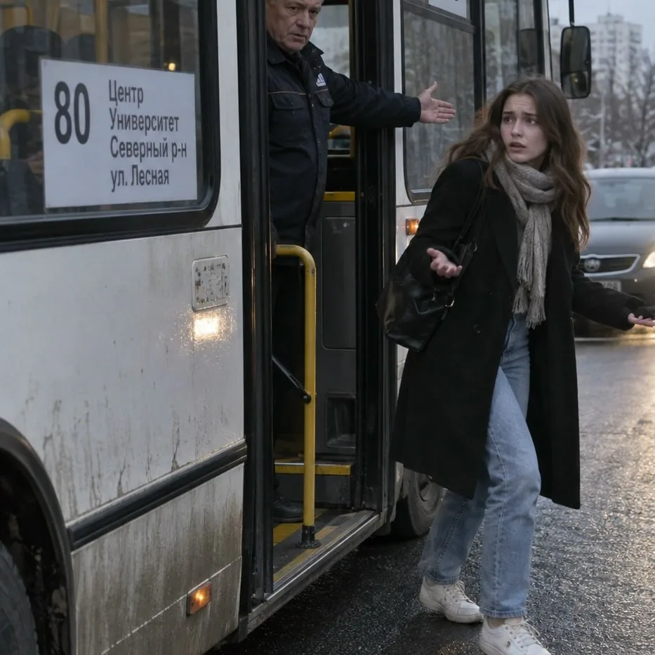 Несовершеннолетняя пассажирка пожаловалась на водителя автобуса №80
