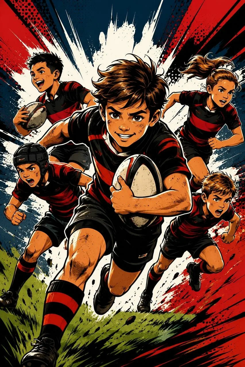 Друзья! Открываем набор в детскую секцию по регби 🏉