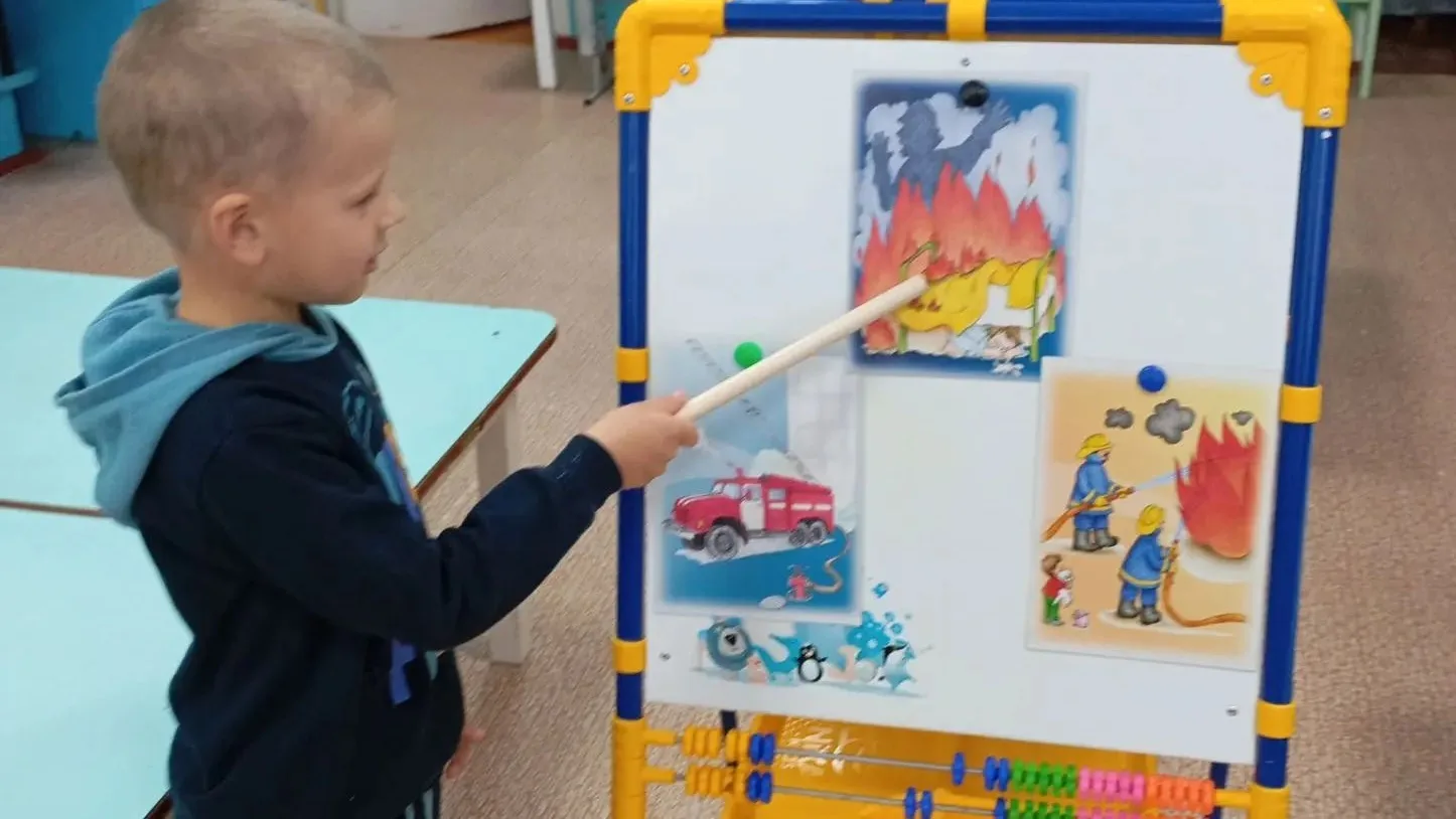 Беседа с детьми средней группы о правилах пожарной безопасности🧯 🚒 🧑‍🚒