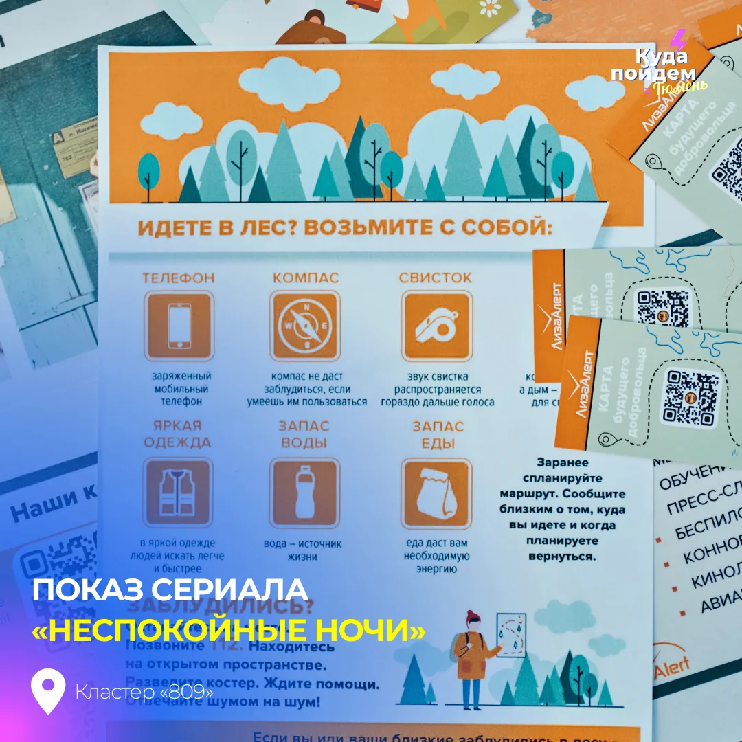 Пойдем на показ сериала «Неспокойные ночи»

Документальный сериал отряда «ЛизаАлерт» о поисках пропа