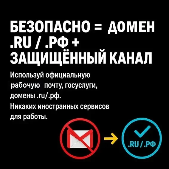 Использование подложных электронных ящиков, иностранных мессенджеров в служебной деятел...
