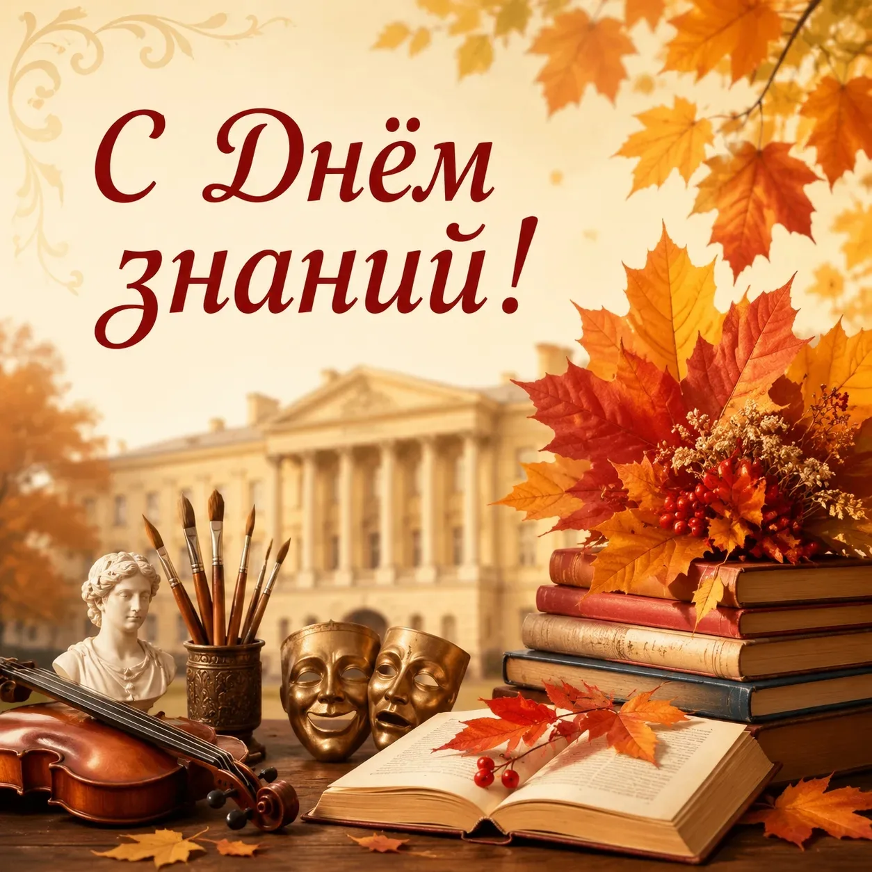 Дорогие друзья, поздравляем вас с Днем знаний!