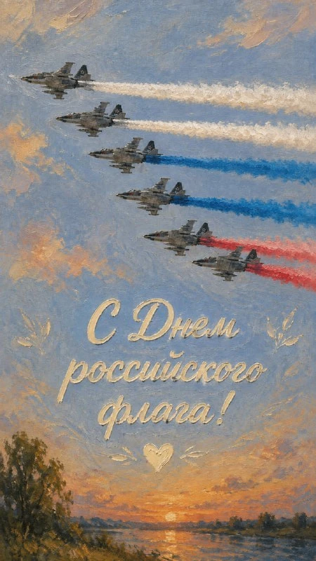 🇷🇺 22 августа мы чествуем главный символ нашей страны. Сегодня отмечается День Госуда...