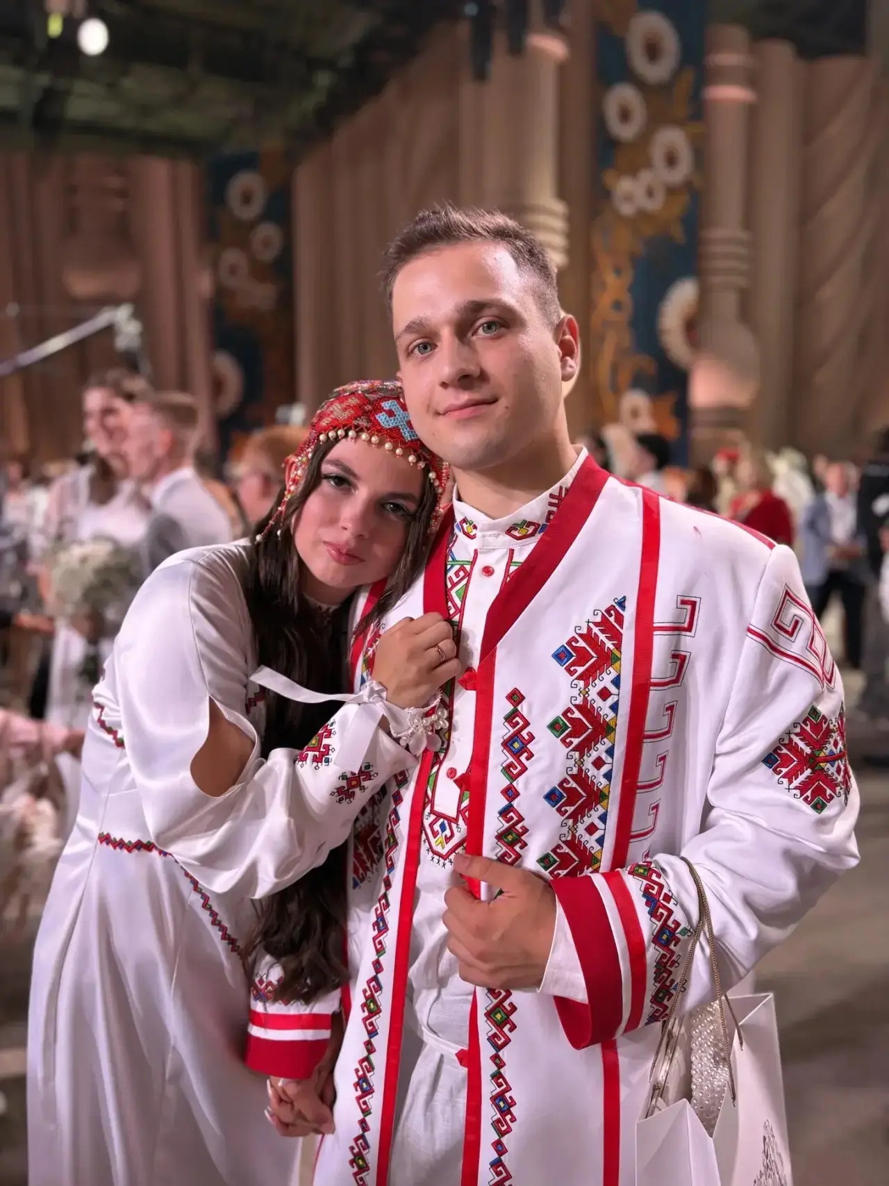 Чувашская пара скрепила свои сердца любовью в Национальном центре «Россия» 🇷🇺❤️