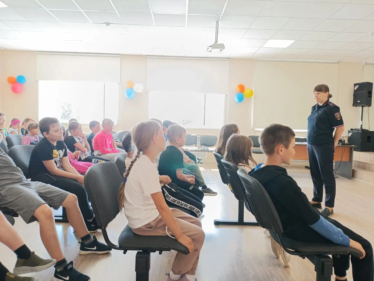 ✅📌 Сегодня в нашем лагере «Первые» прошла важная и полезная встреча!

К ребятам в гости приехала ма