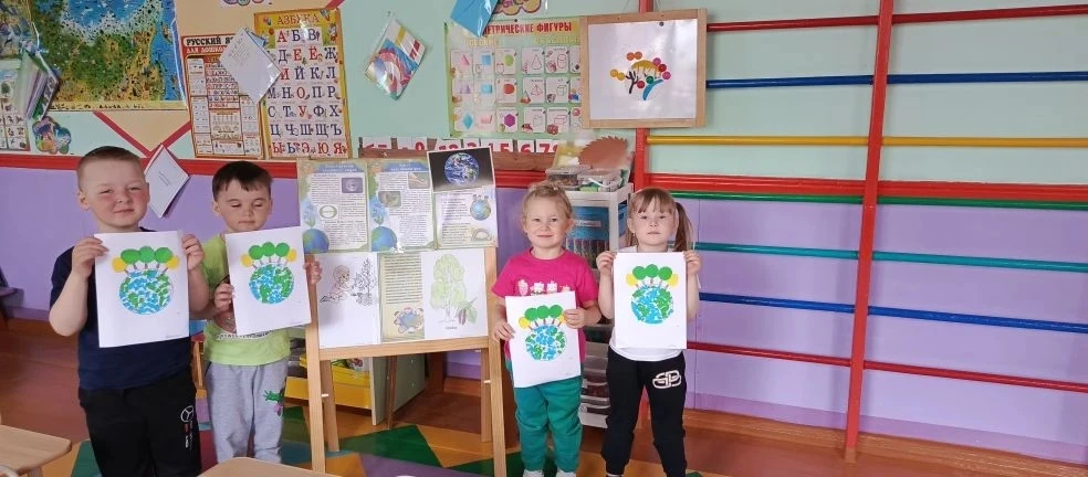В нашем детском саду прошёл замечательный тематический день, посвящённый Дню Земли. Этот праздник ст