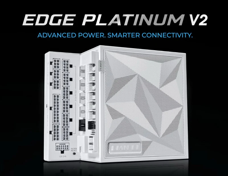 📌 Lian Li выпустила L-образные блоки питания Edge Platinum V2 и Edge Gold V2 мощностью...