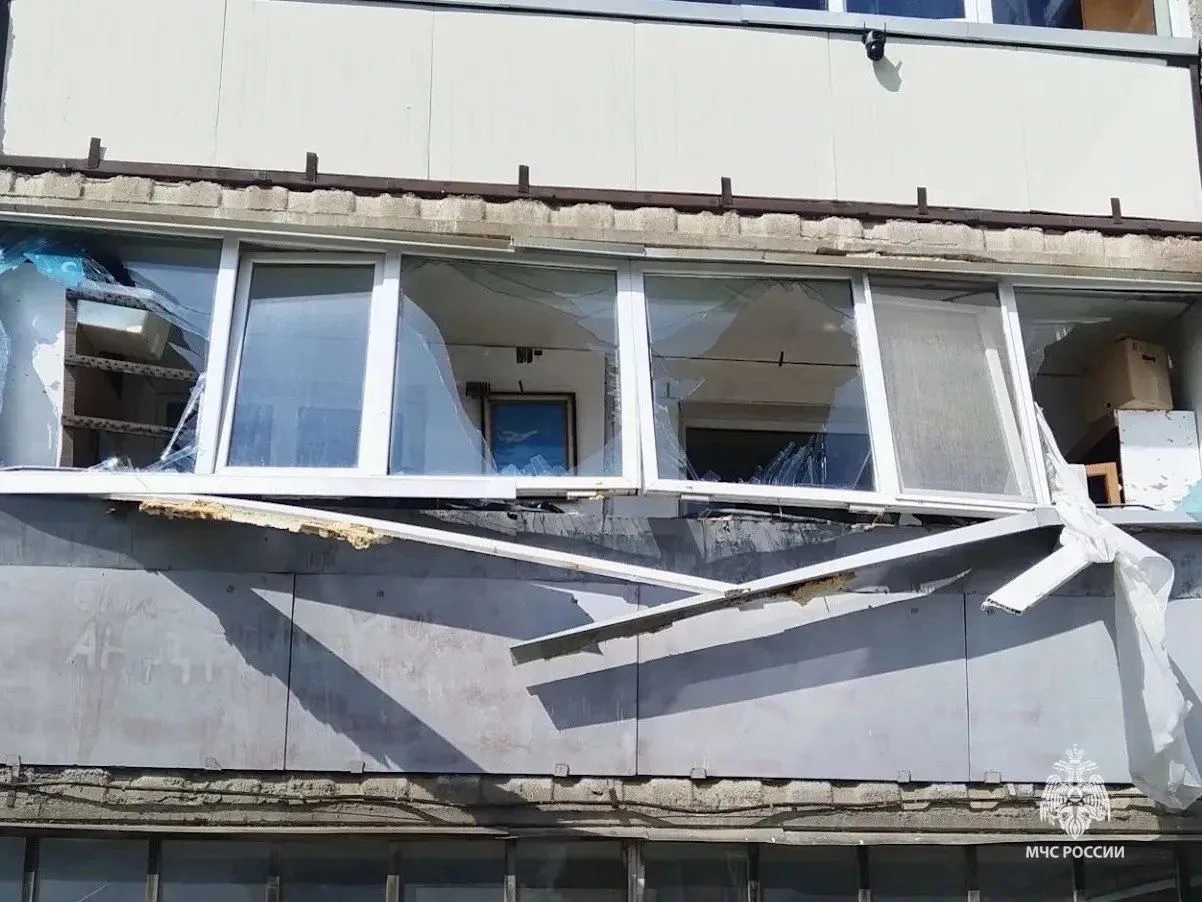 💥В Троицком в многоквартирном доме хлопнули газовые баллоны
