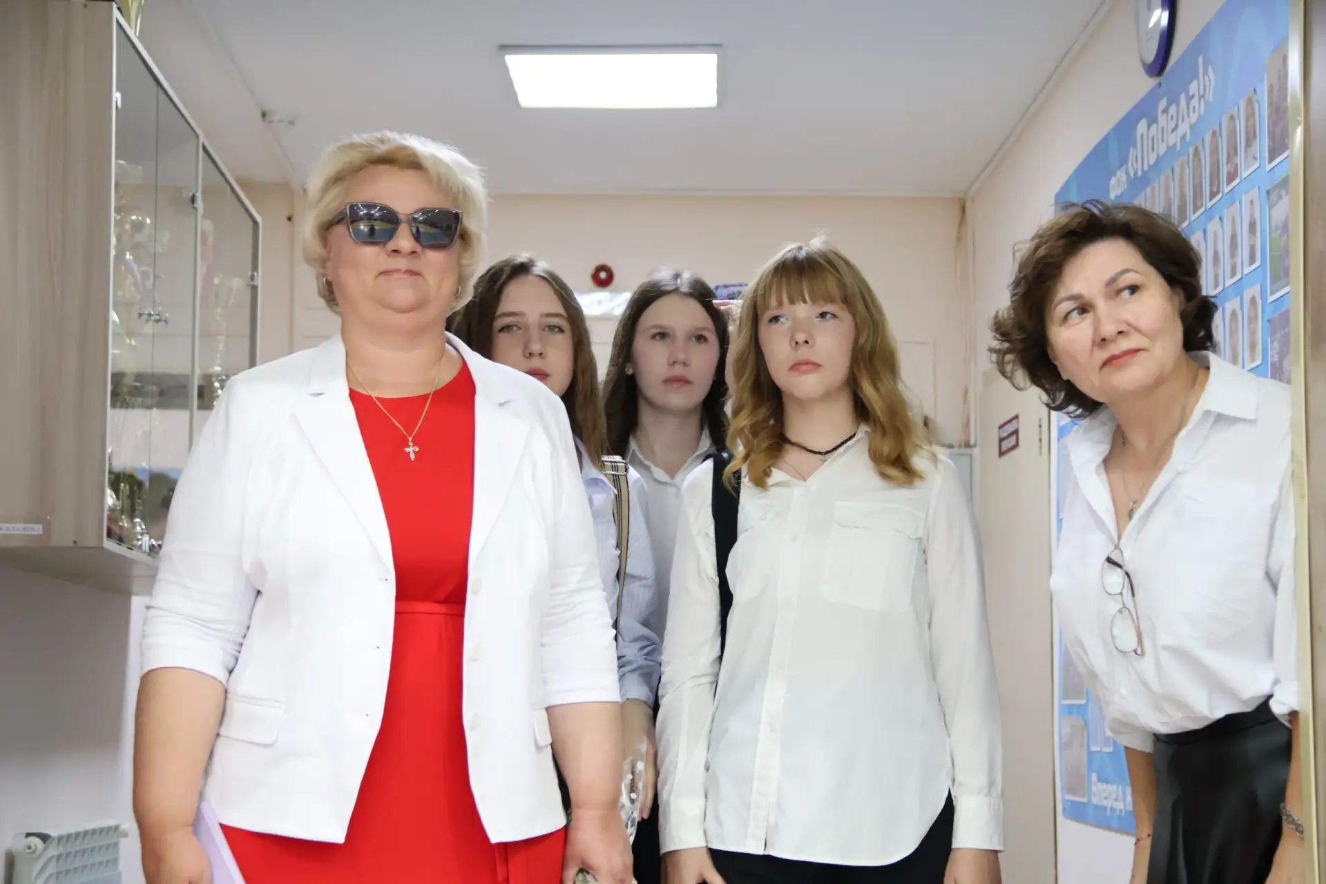 Торжественная линейка в честь Дня знаний прошла во всех школах Ставропольского района, ...