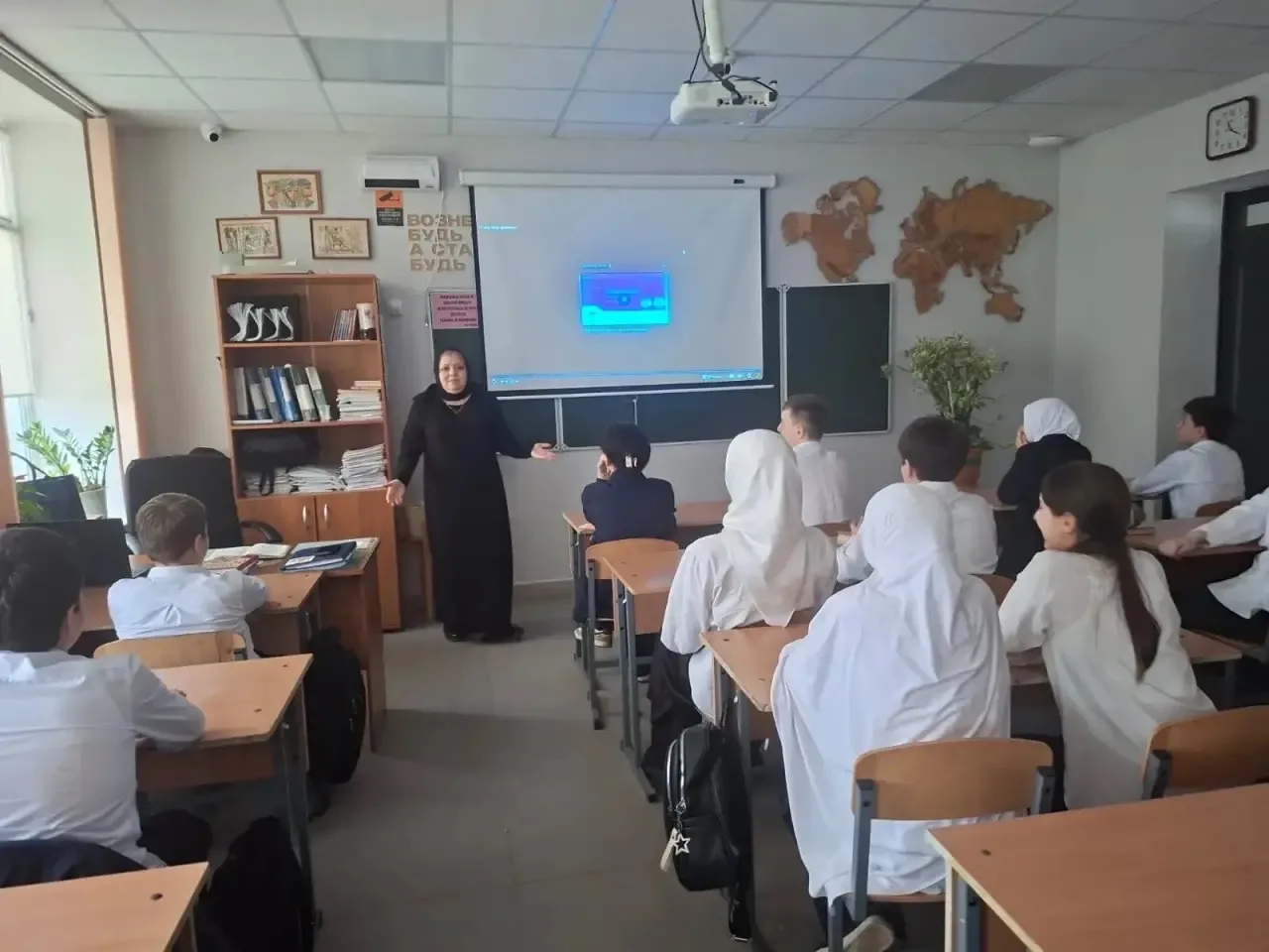 В рамках реализации Всероссийской просветительской эстафеты «Рациональное потребление» в нашей гимна