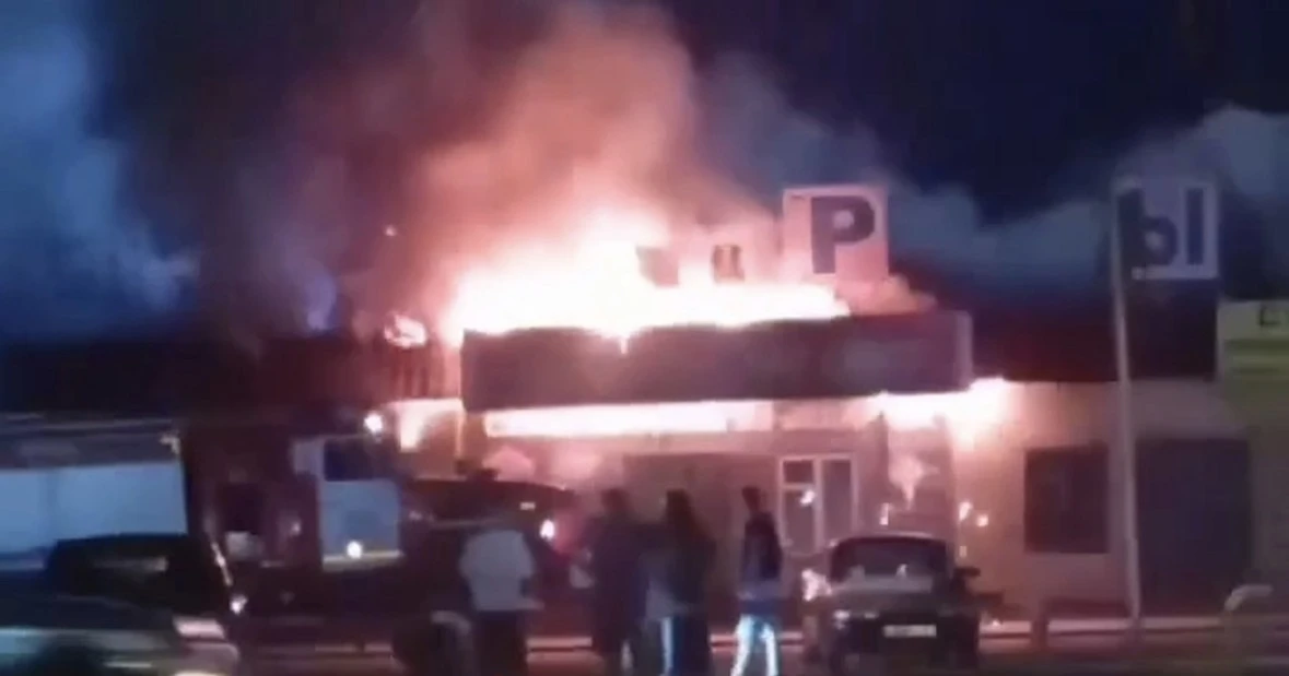 В Киржаче сгорел рынок