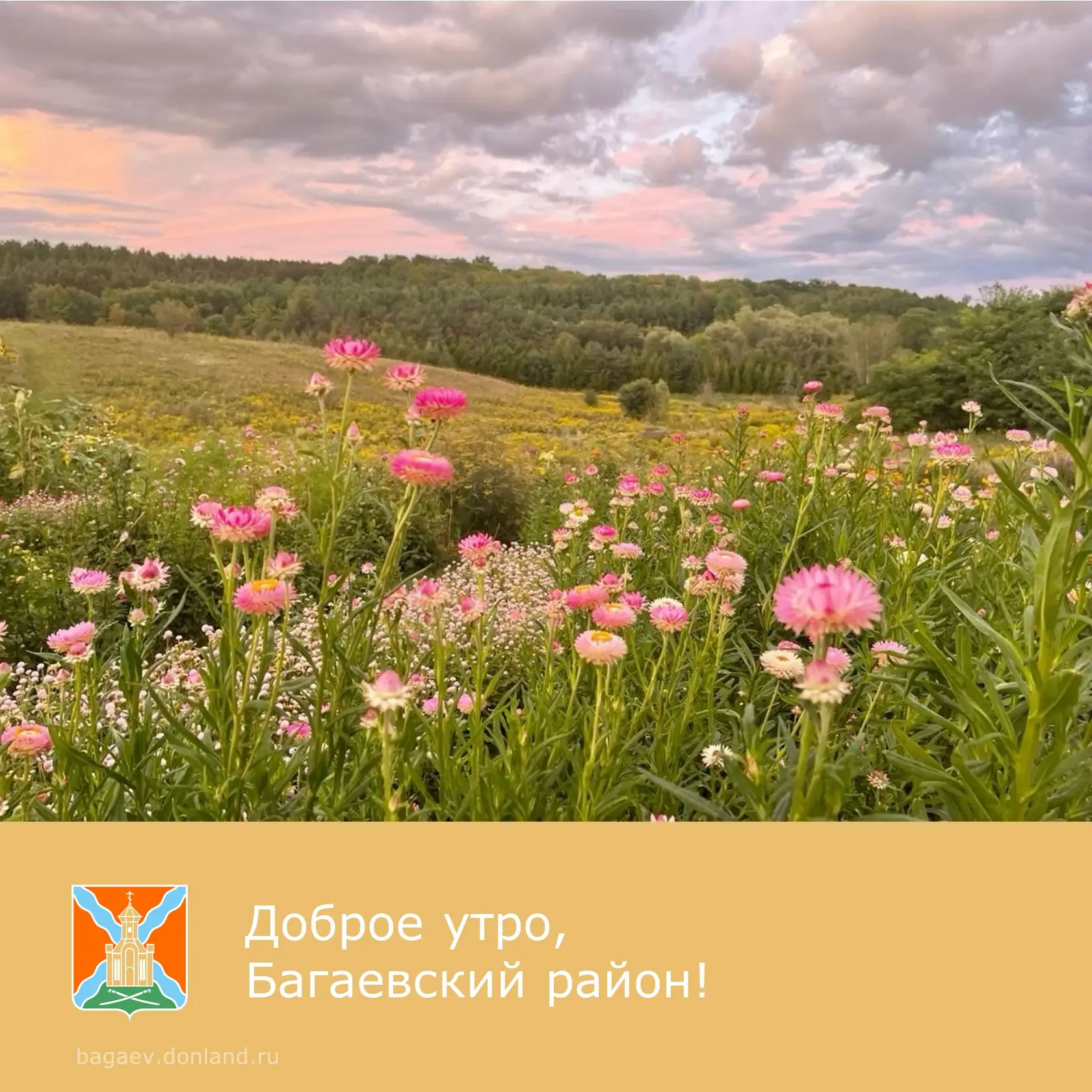 ☀️ Доброе утро, уважаемые жители Багаевского района!
