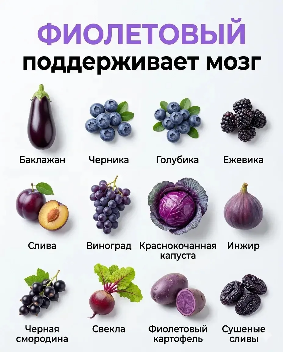 Цвет твоей еды влияет на твое здоровье сильнее, чем ты думаешь 👇  Это не просто «красиво на тарелке»