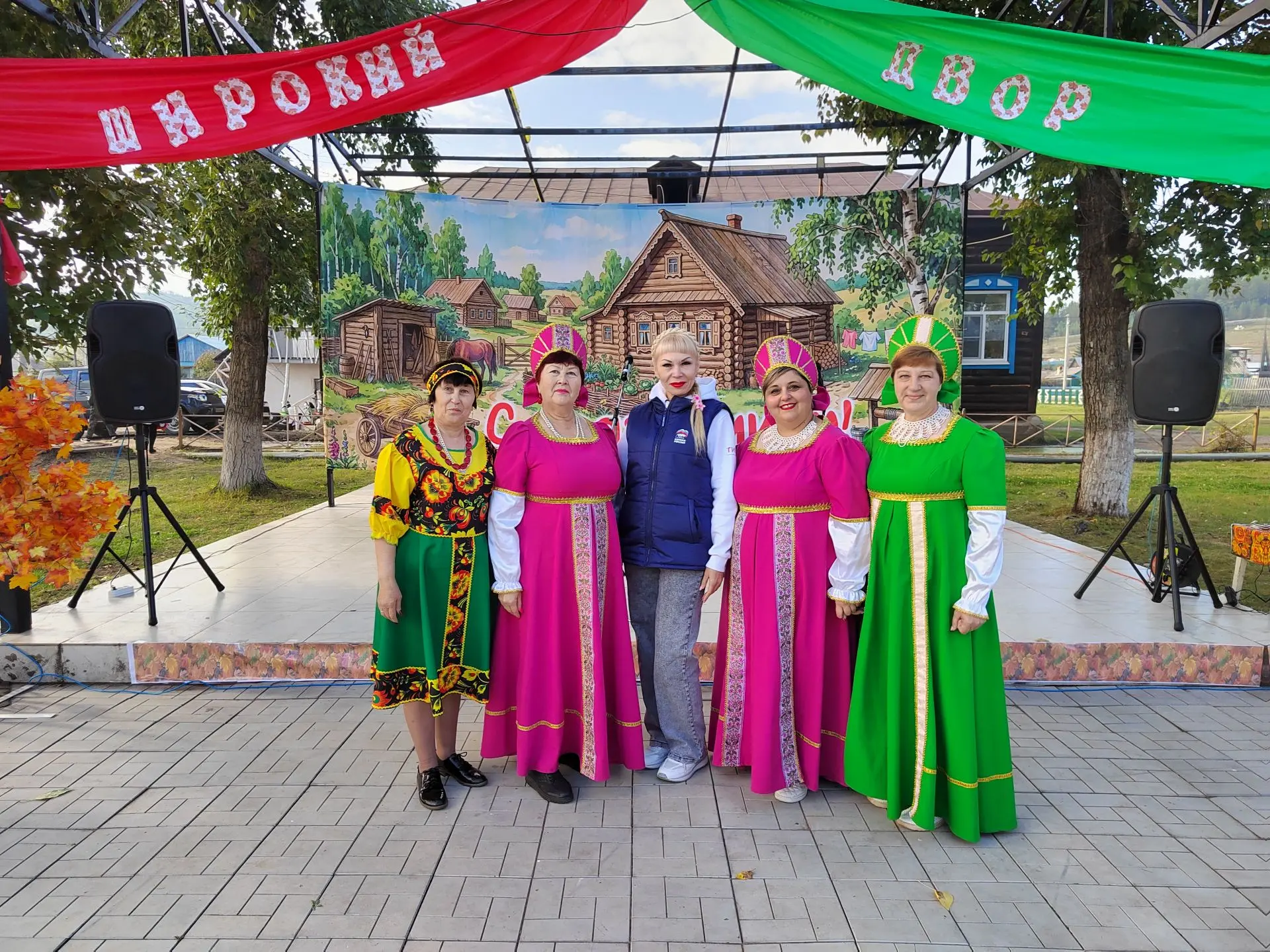 ‼️В селе Хохотуй прошло народное гуляние «Широкий двор»