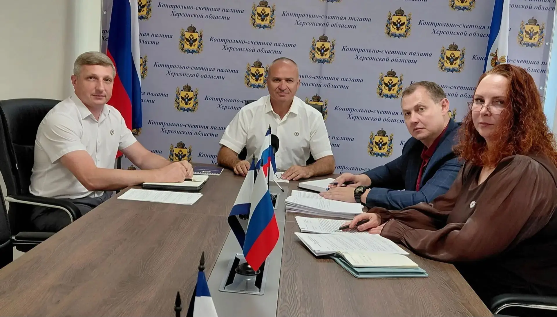 В Контрольно-счетной палате Херсонской области состоялось очередное, четырнадцатое, заседание Коллег