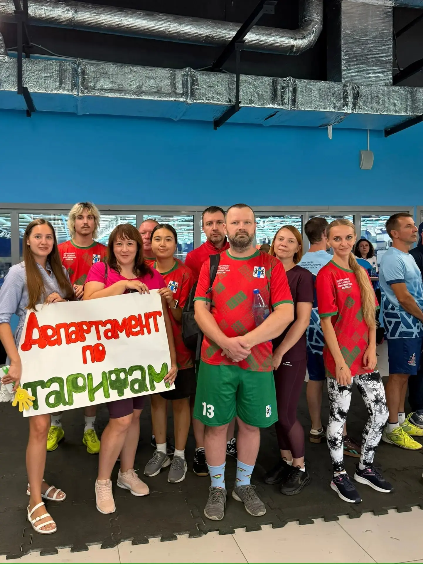 Команда департамента приняла участие в соревнованиях по перетягиванию каната, прошедших...