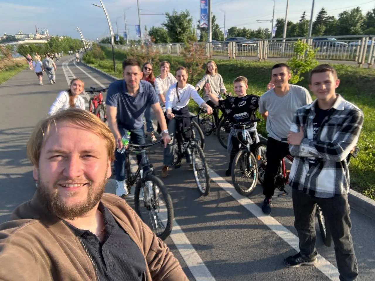 🚴🏻 Лето с православной молодежью 

📷 Велопрогулка активистов православного молодежного движения г