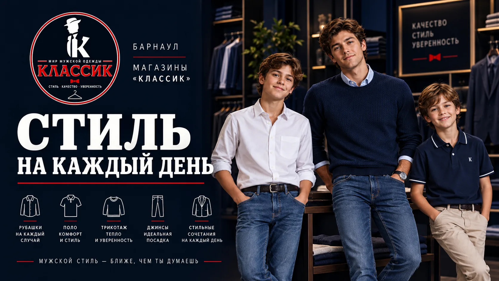 Мужской стиль на каждый день