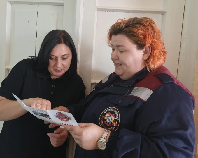 В Рыльске прошел противопожарный  рейд