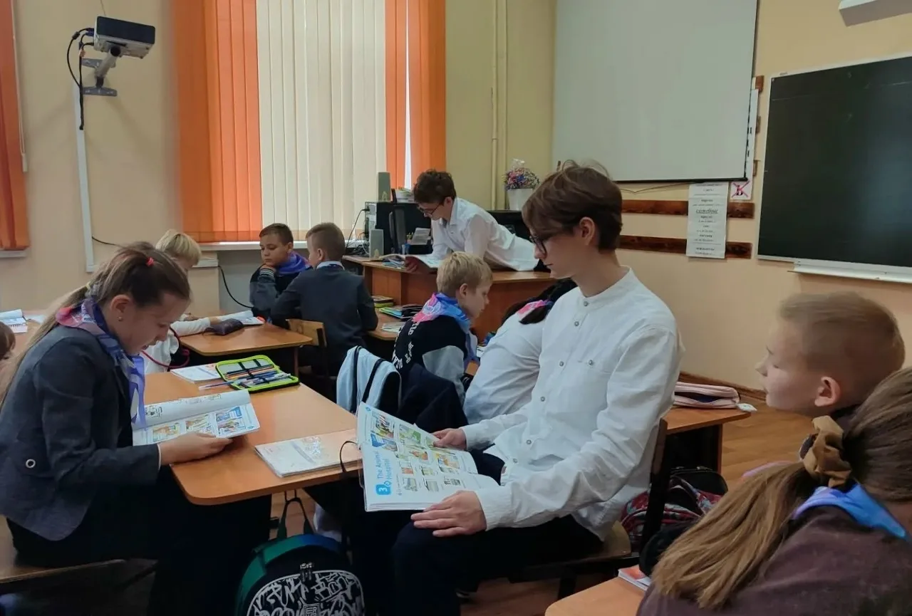 📸 В школе №1 прошёл День дублёра​