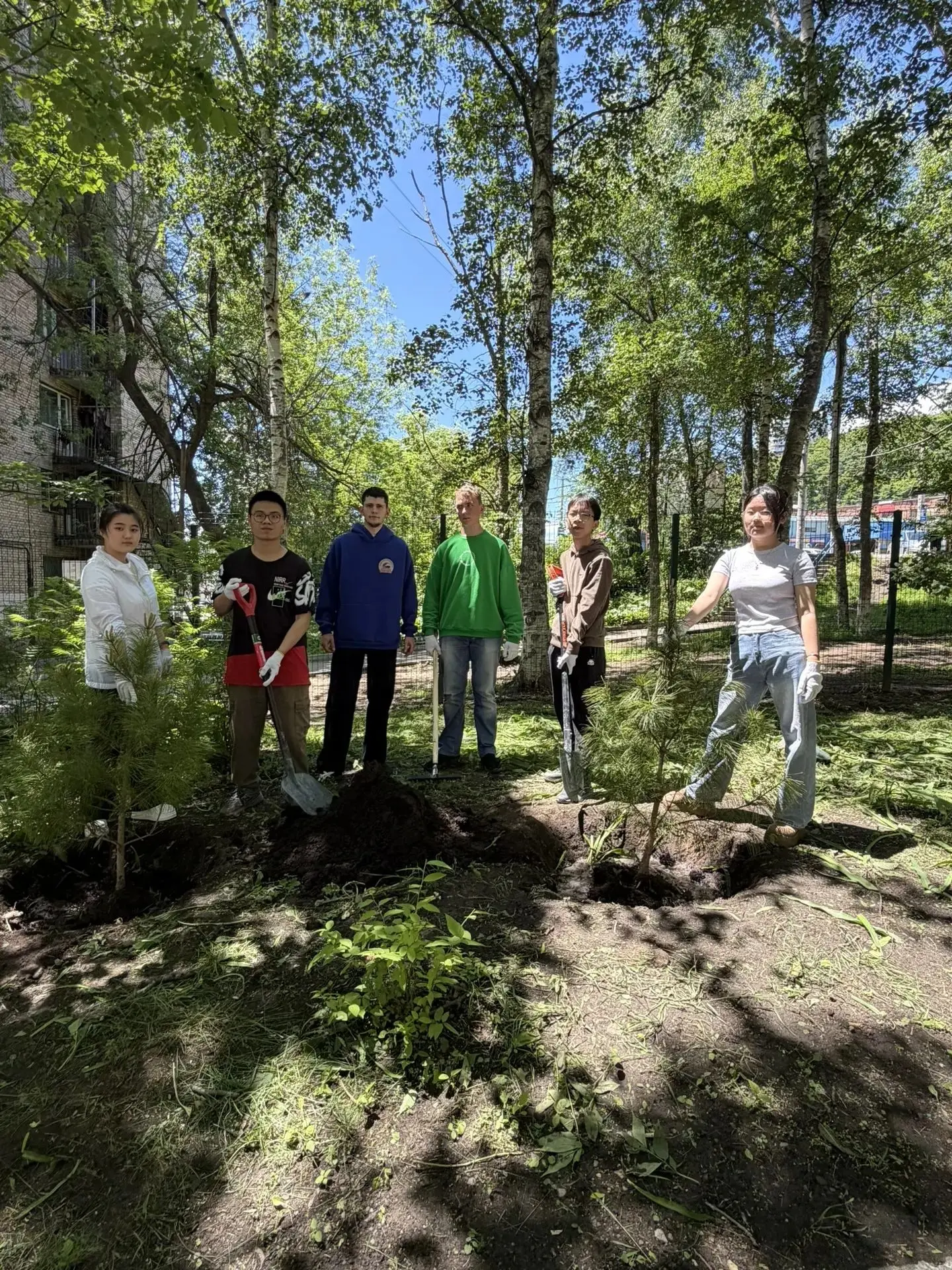Кедры дружбы 🌲🤝

В прошлом году, на открытии первого международного фестиваля «Крылья дружбы», мы 