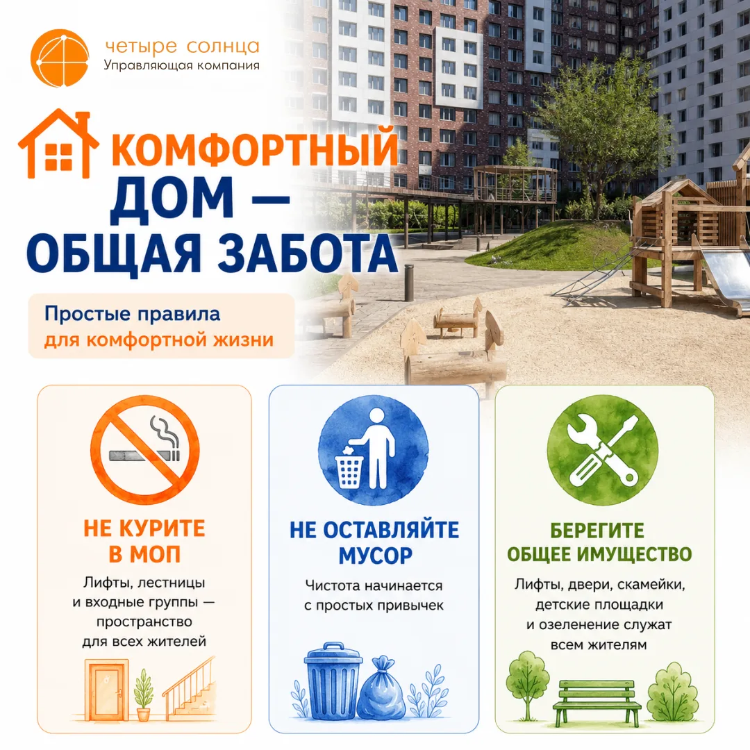 🏡 Комфортный дом — общая забота