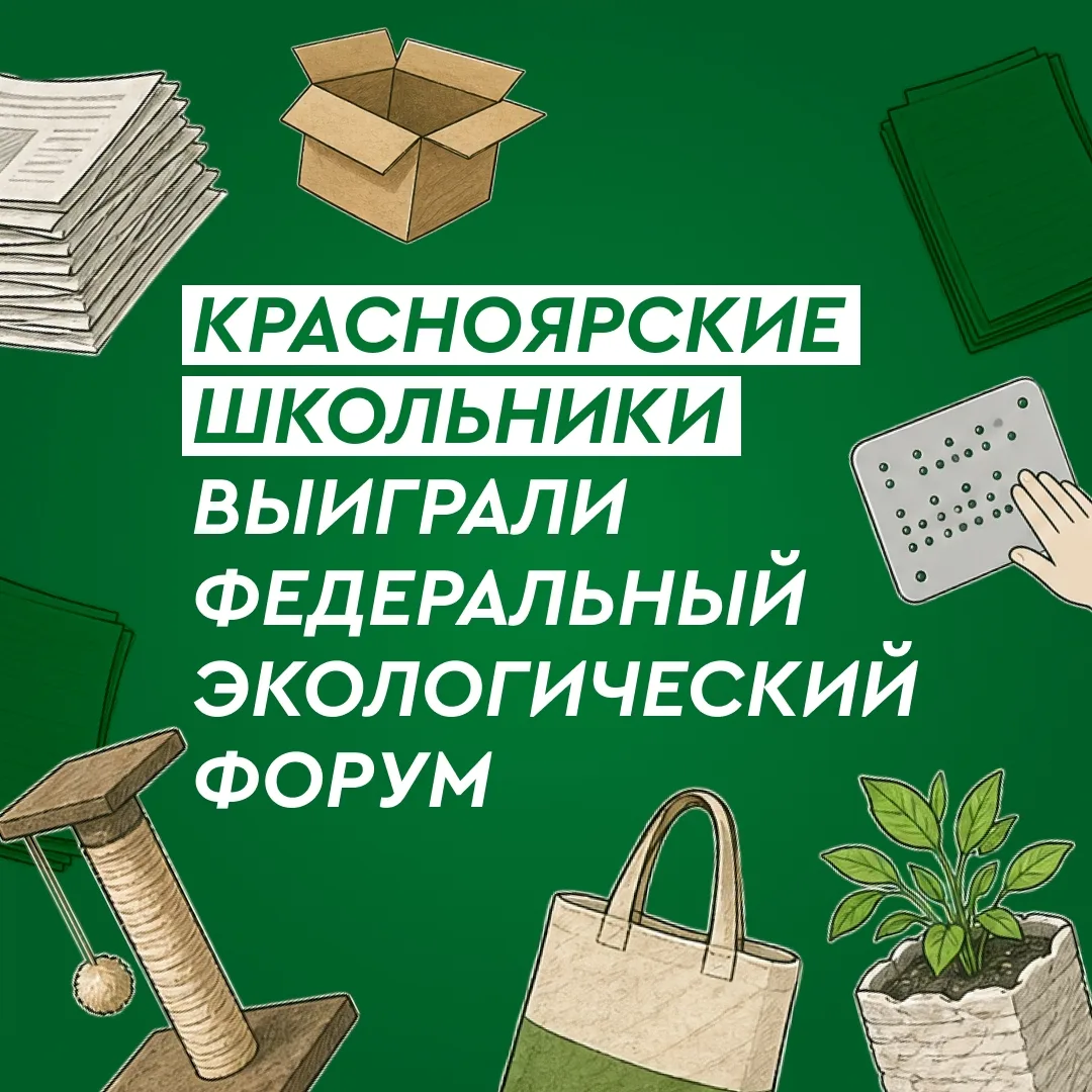 Экологический проект красноярских школьников получит федеральное финансирование.