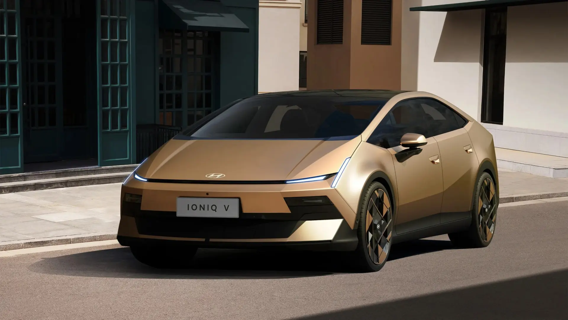 Hyundai выпустит смесь Lamborghini и Cybertruck — это новая электрическая Ioniq V.