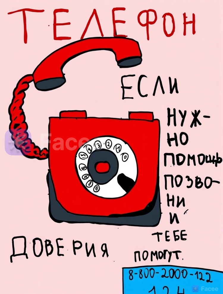 ❇️Наши ученики участвуют во Всероссийской акции «Марафон Доверия»  👩‍🎨🎨👩‍💻 Исмандиёрова Мехоимох, уч
