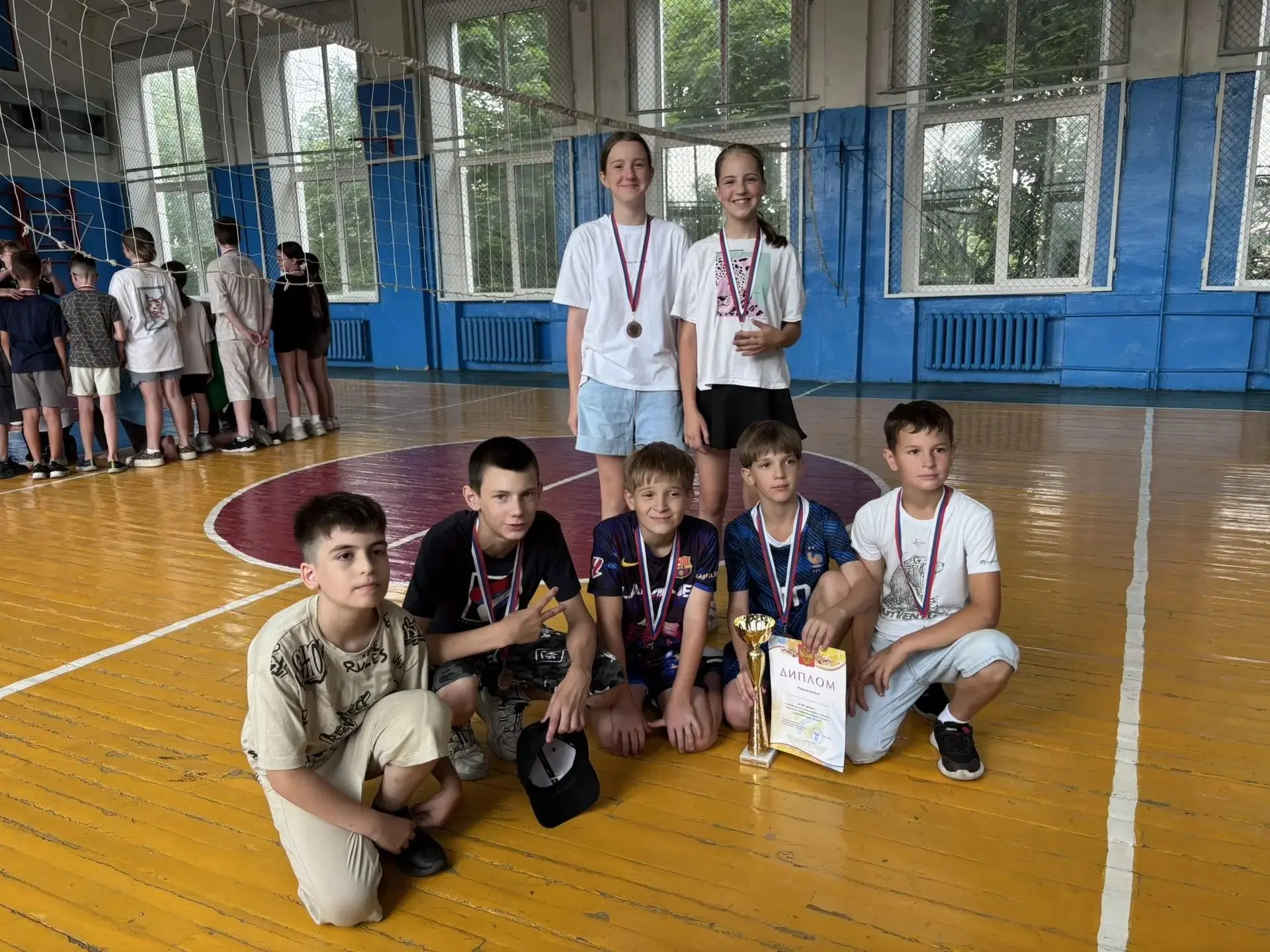 Бронза наша! 🥉🏐
Поздравляем наших ребят с отличным выступлением на соревнованиях по пионерболу! 👏