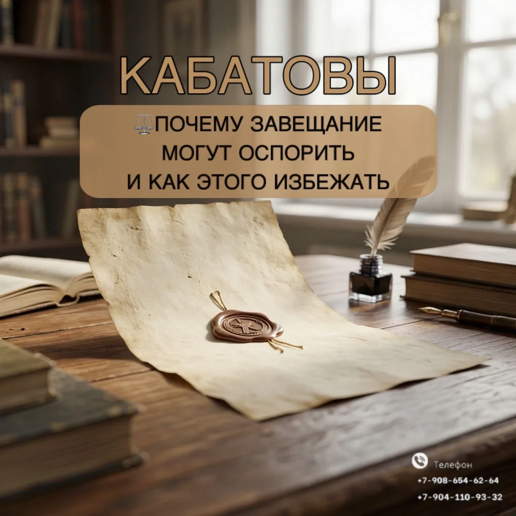 Завещание: как сделать так, чтобы его не оспаривали 👩‍⚖️📝