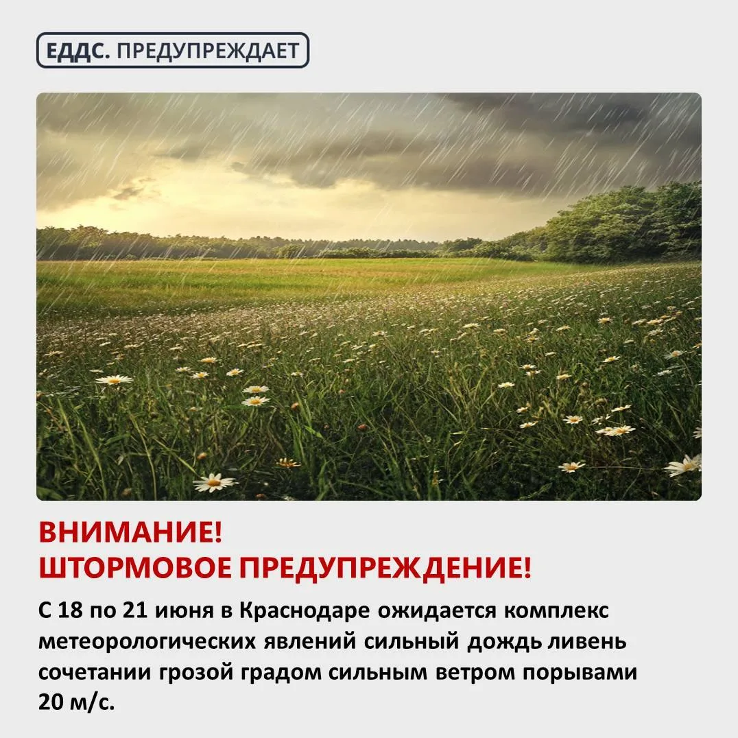 Внимание! Штормовое предупреждение!