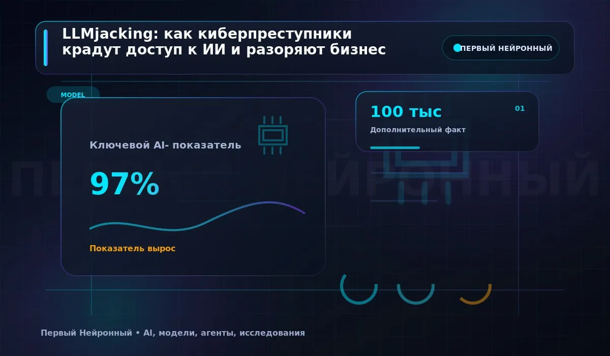 🔬 LLMjacking: как киберпреступники крадут доступ к ИИ и разоряют бизнес