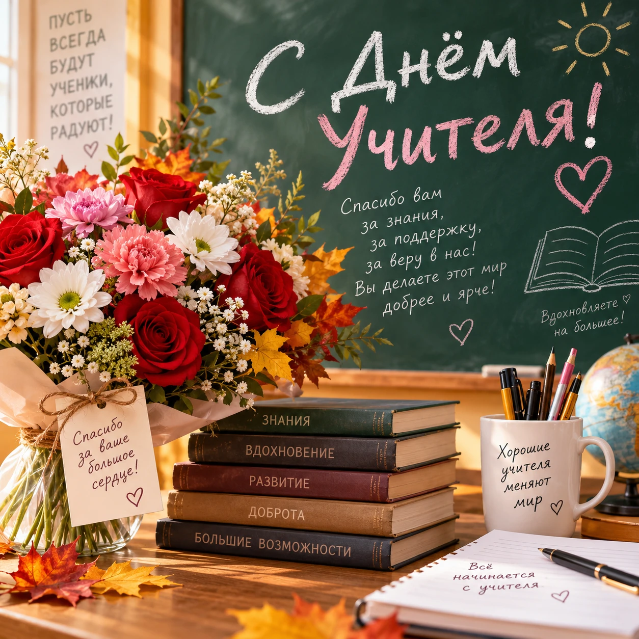 💐 С Днем учителя!