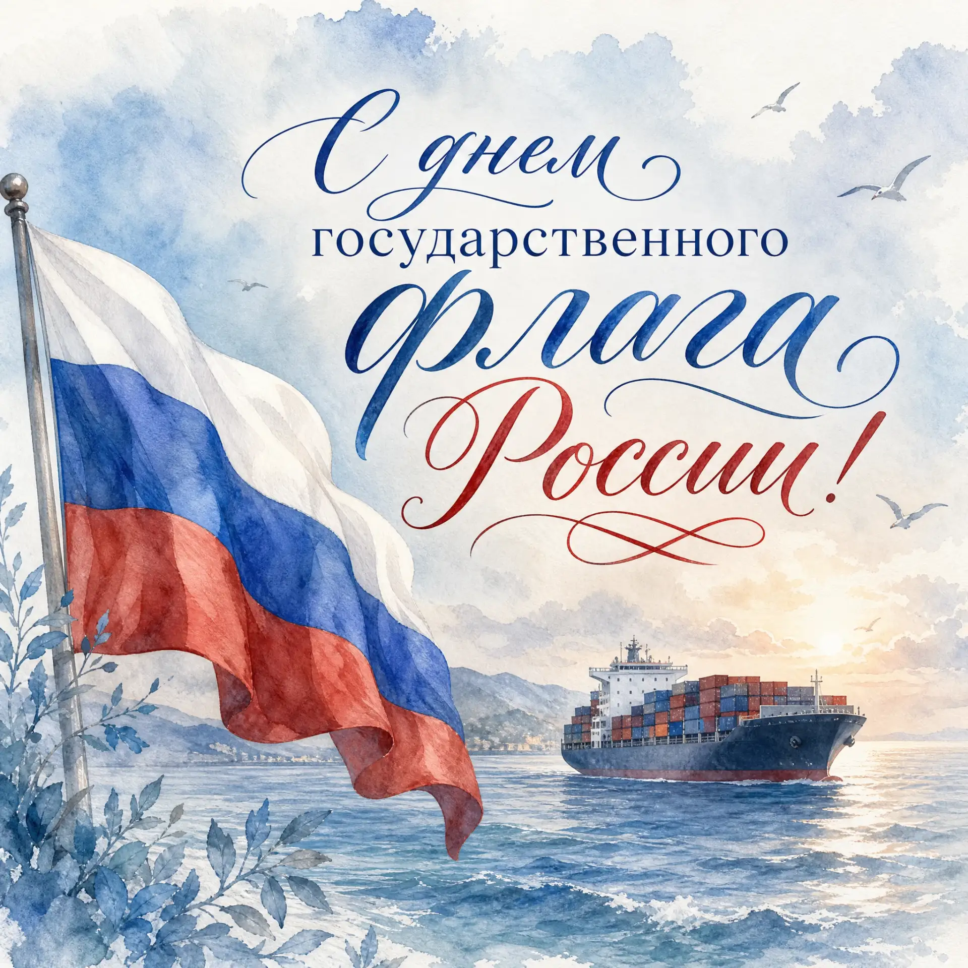 Сегодня день Государственного флага Российской Федерации! 🇷🇺