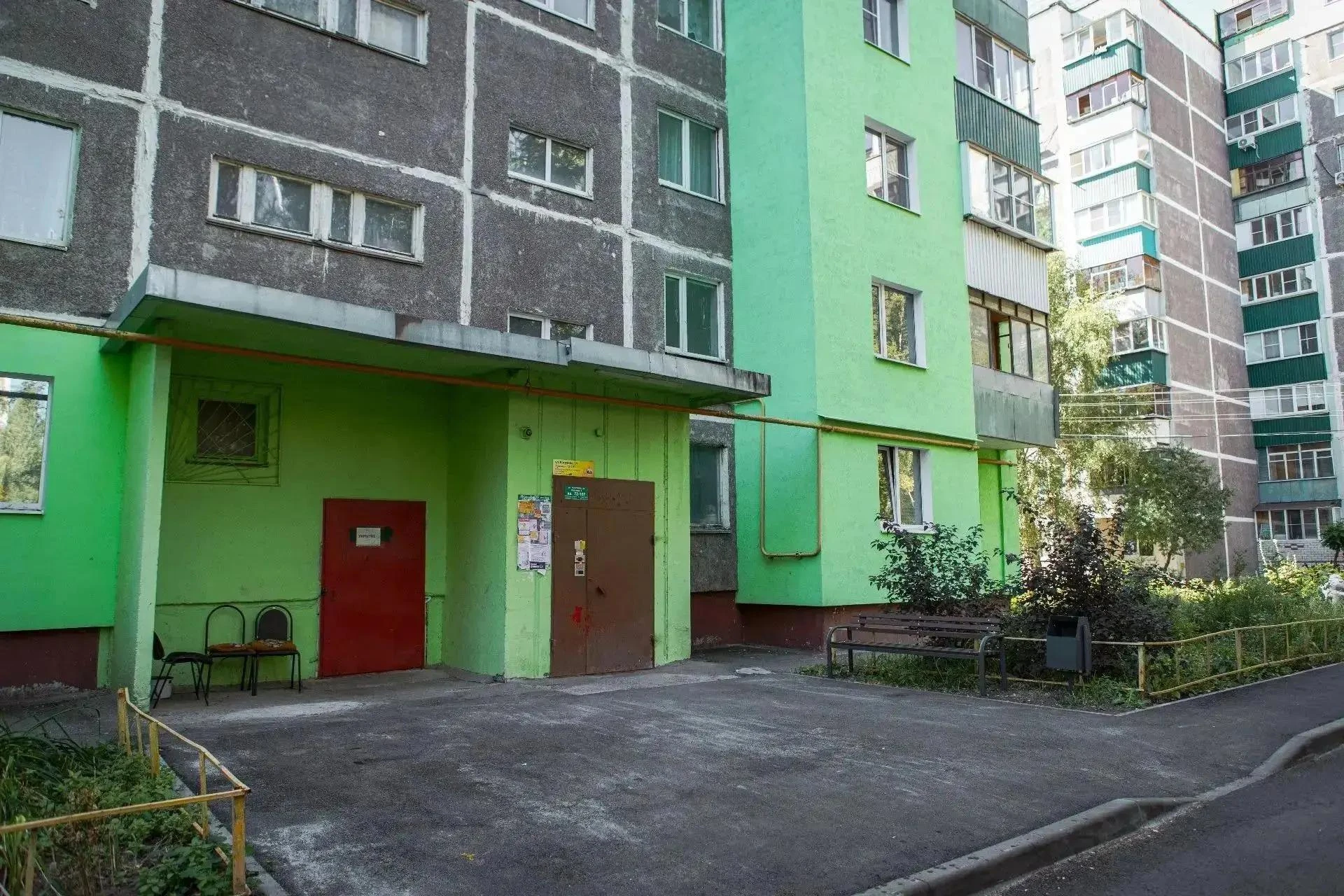 В Курске благоустроили 18 из 22 запланированных дворов