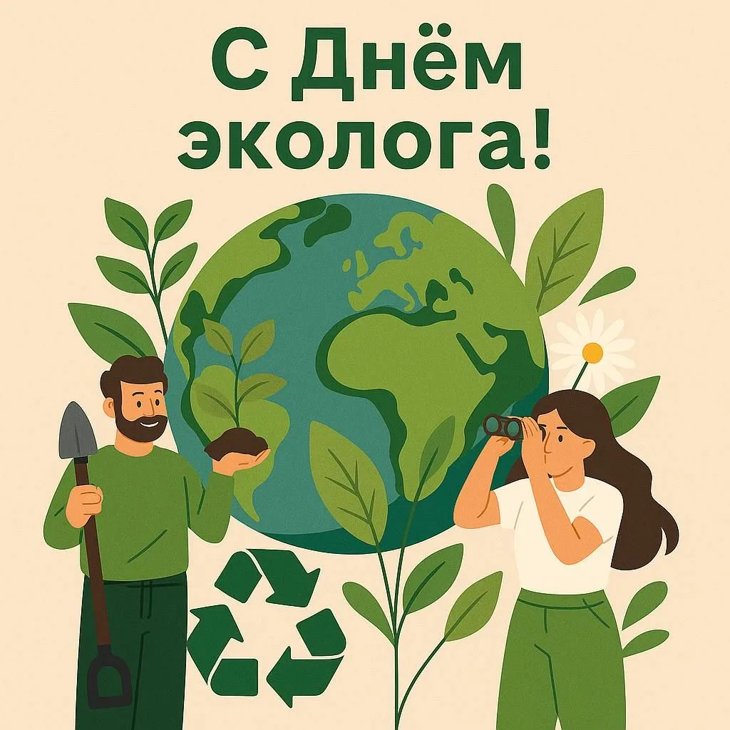 🌿✨ Сегодня — сразу два важных праздника: День окружающей среды и День эколога! ✨🌿