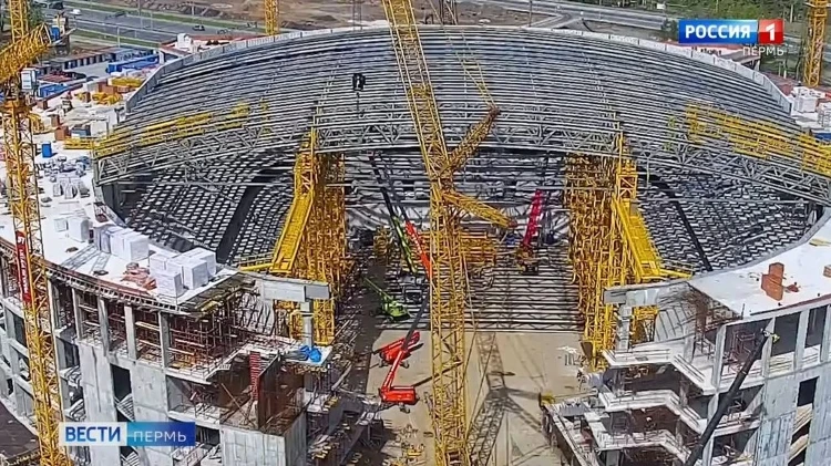 Строительство "Пермь-Арены" завершено на 50%
https://vesti-perm.ru/publications/0c68715e-6c46-4237-a