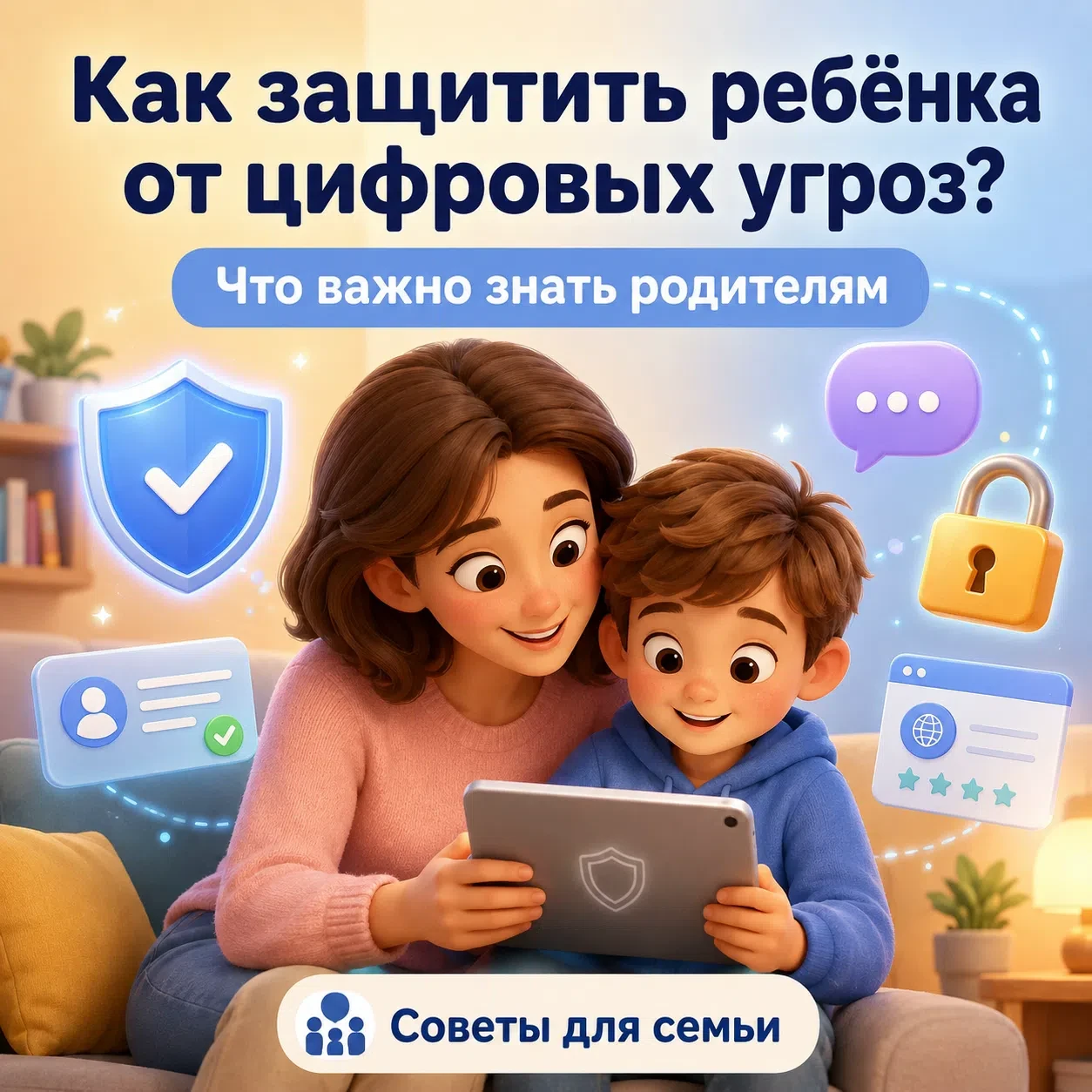 Как защитить ребёнка от цифровых угроз?