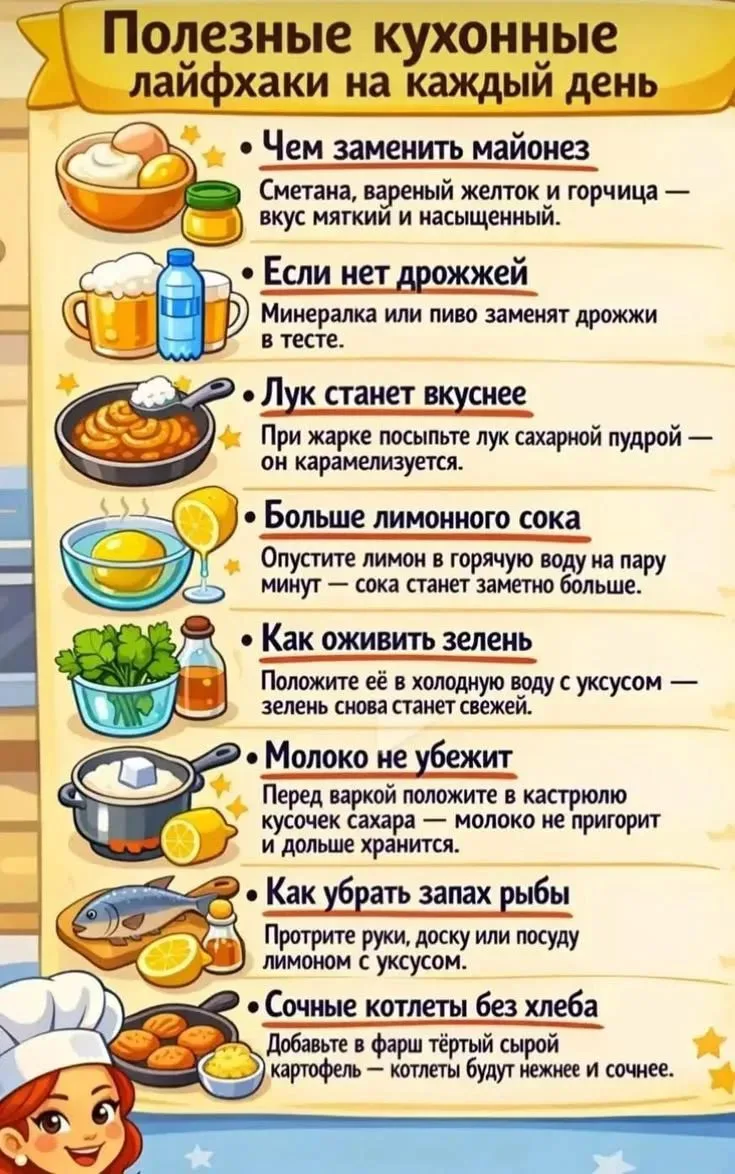 Кулинарные рецепты в МАХ