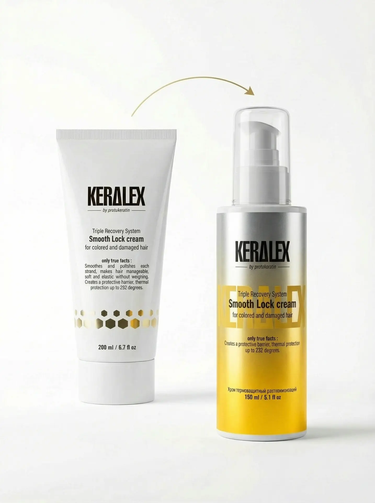 Smooth Lock Cream – первый обновленный продукт в бренде Keralex