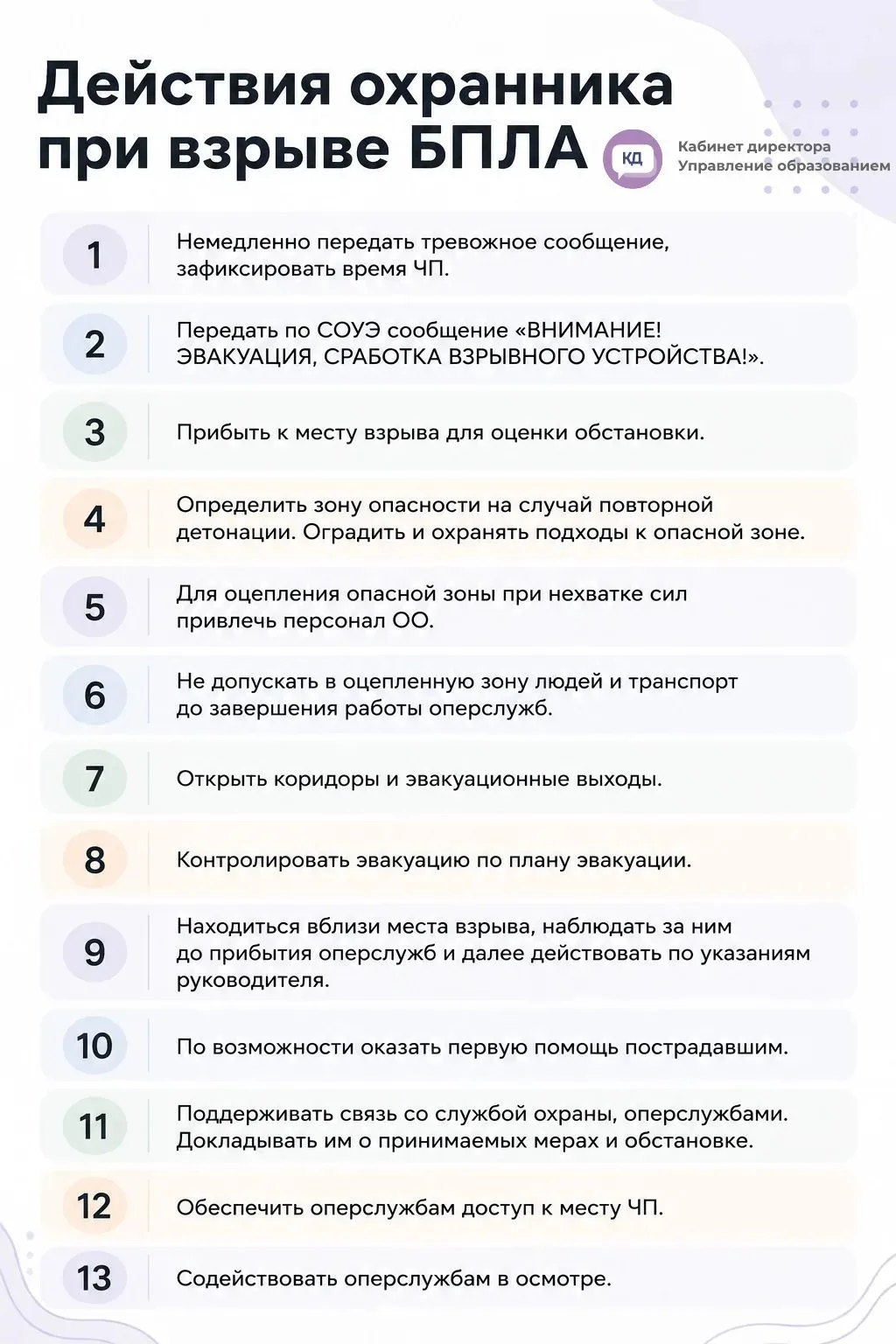 ‼️18 августа работники нашей школы и сотрудники охраны приняли участие во Всероссийских...