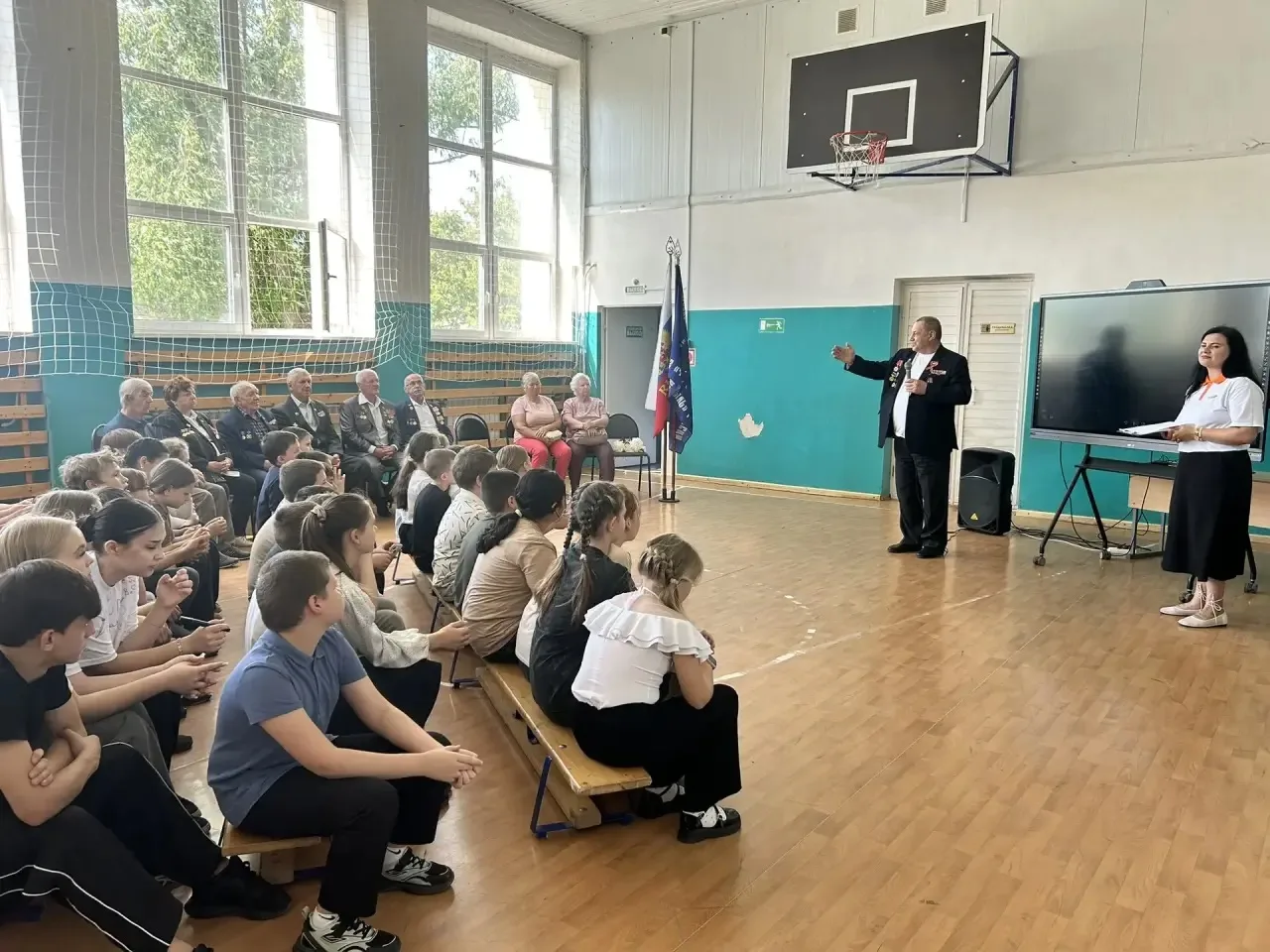 👏Урок Мужества Волгоградской областной общественной организации«Союз «Чернобыль»