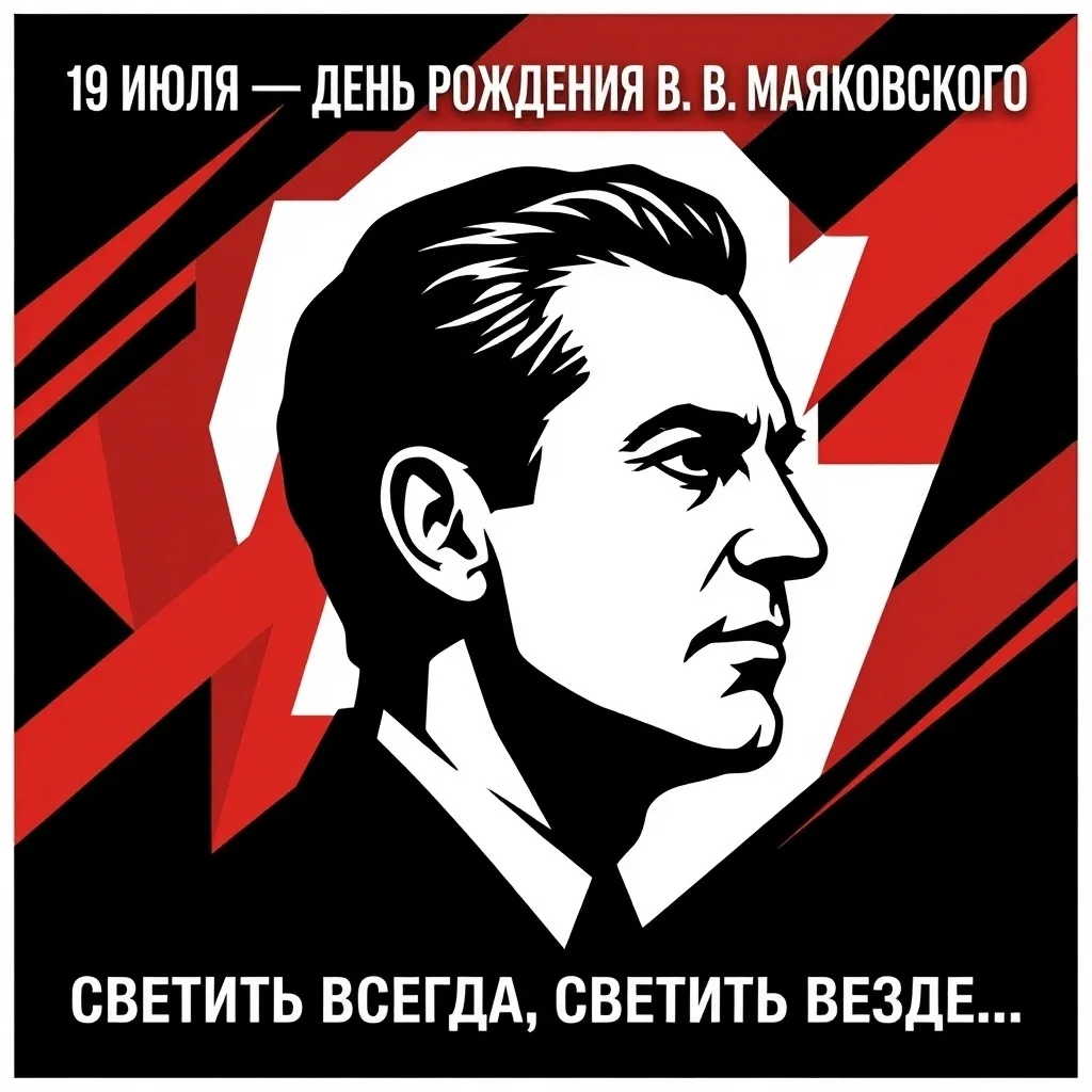 🎉 19 июля - день рождения Владимира Маяковского! 🎉

Поэт, бунтарь, голос эпохи - Маяковский не пис