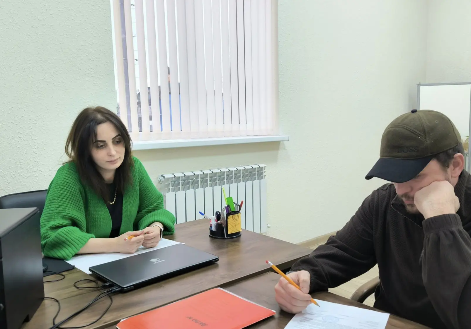 Сегодня в СДК с. п Аушигер с работниками учреждения проведены плановые инструктажи в на...